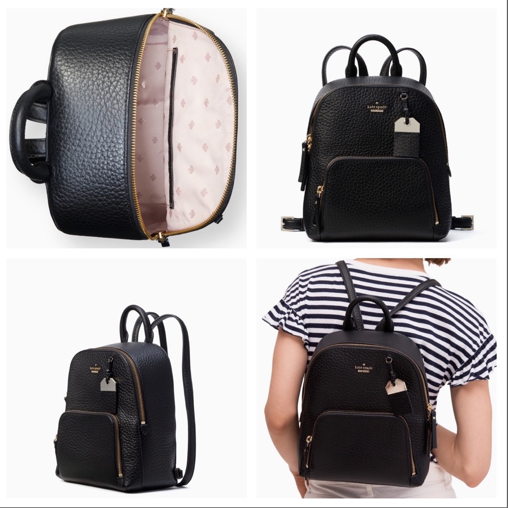 Kate Spade Caden Leather Backpack - Picture 3 of 8